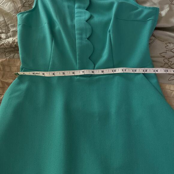 Lace & Mesh | Sleeveless Peter Pan Collared Dress Size S - Picture 11 of 12